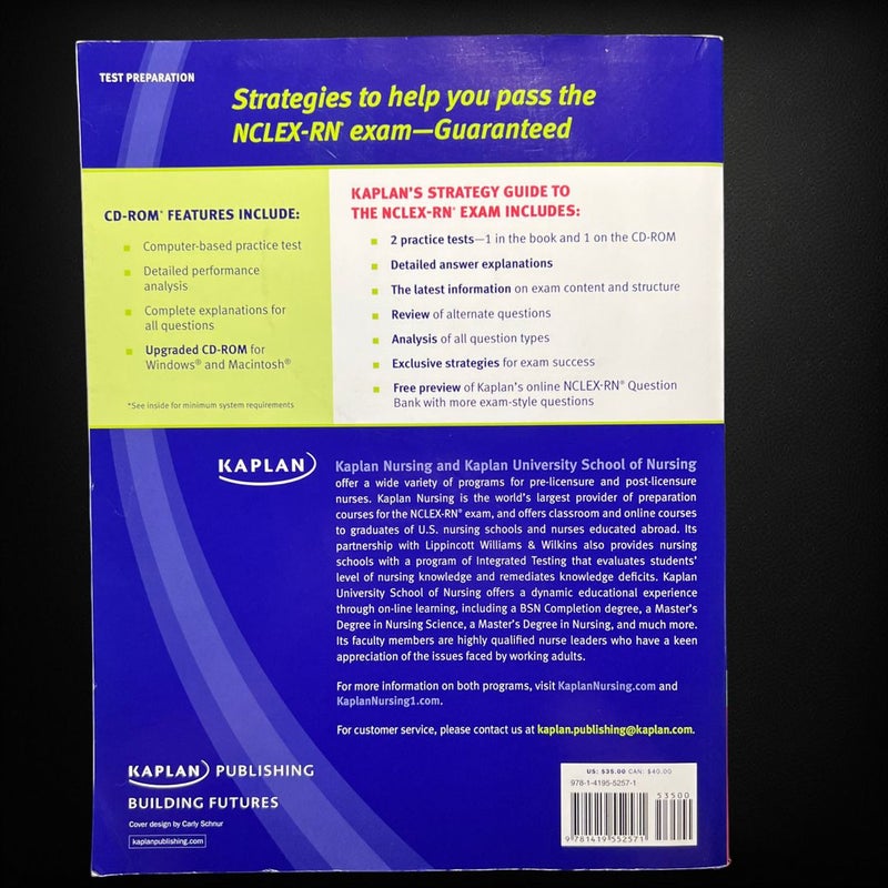 NCLEX-RN Exam 2010 with CD-ROM