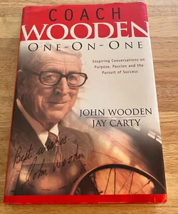 Coach Wooden One-on-One Signed