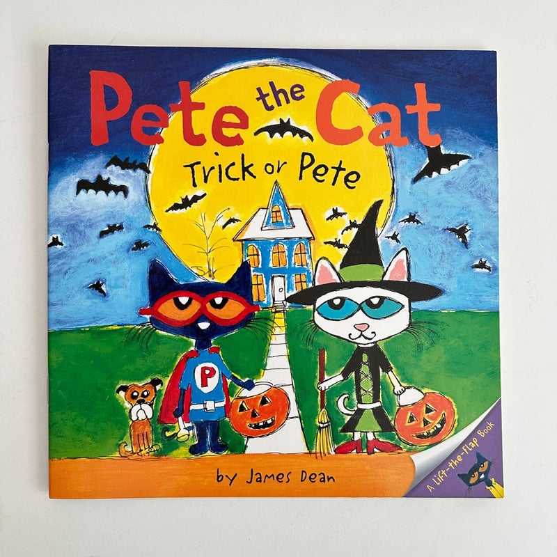 Pete the Cat Trick or Pete, Lift-the-Flap