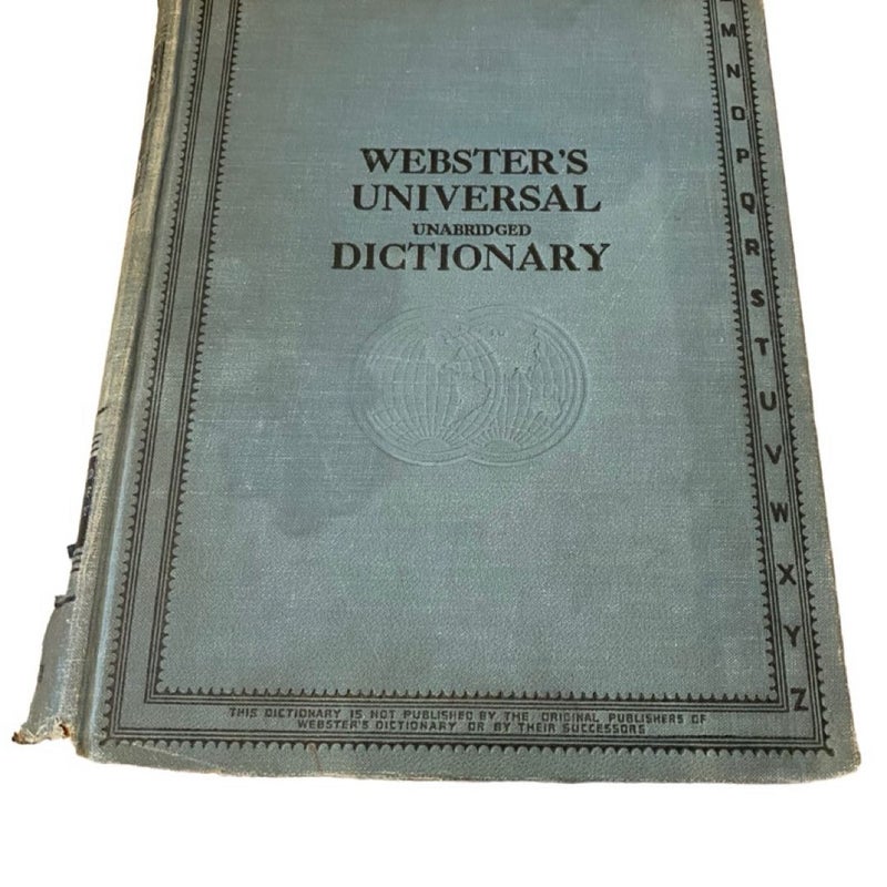 Webster’s Universal Dictionary of the American Language