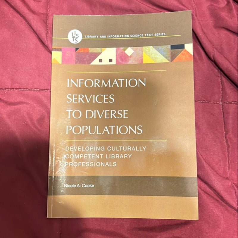 Information Services to Diverse Populations