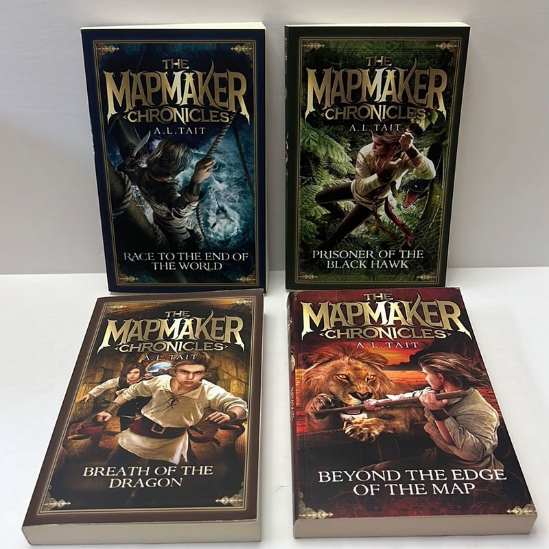 The Mapmaker Chronicles (COMPLETE ) Series: Race To The End Of The World, Prisoner Of The Black Hawk, Breath Of The Dragon, & Beyond The Edge Of The Map