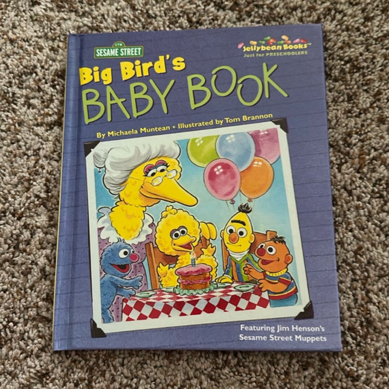 Big bird’s baby book