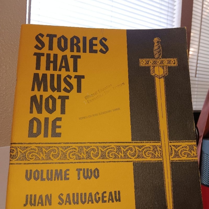 Stories that Must Not Die 1st Edition 1976 