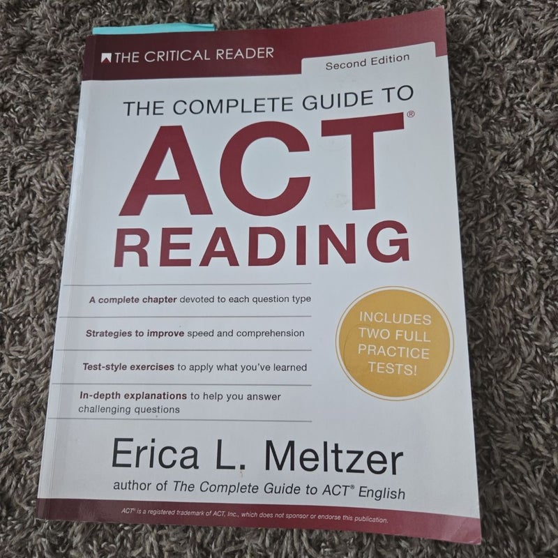 The Complete Guide to ACT Reading, 2nd Edition