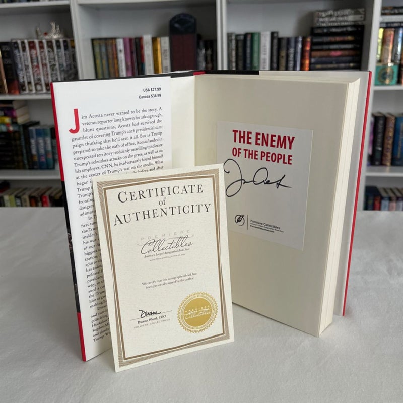 The Enemy of the People (SIGNED with CoA)
