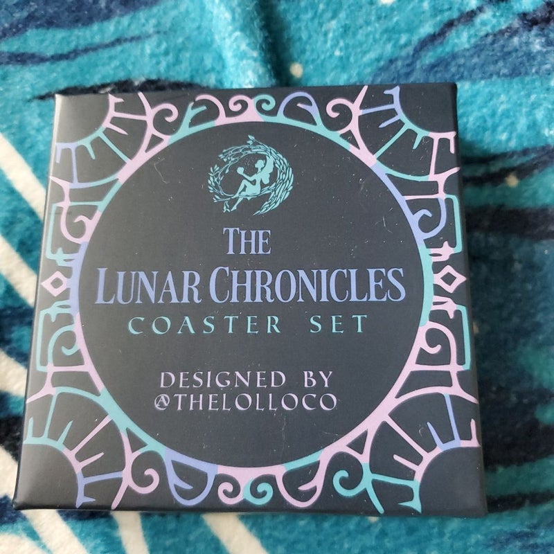 Lunar Chronicals coaster set