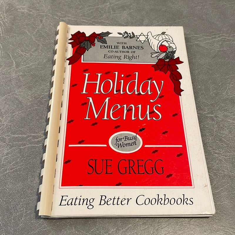 Holiday Menus