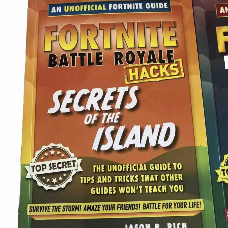 FORTNITE *Battle Royale HACKS*The Box Set~3 Books~Tips & Tricks*Unofficial Guide