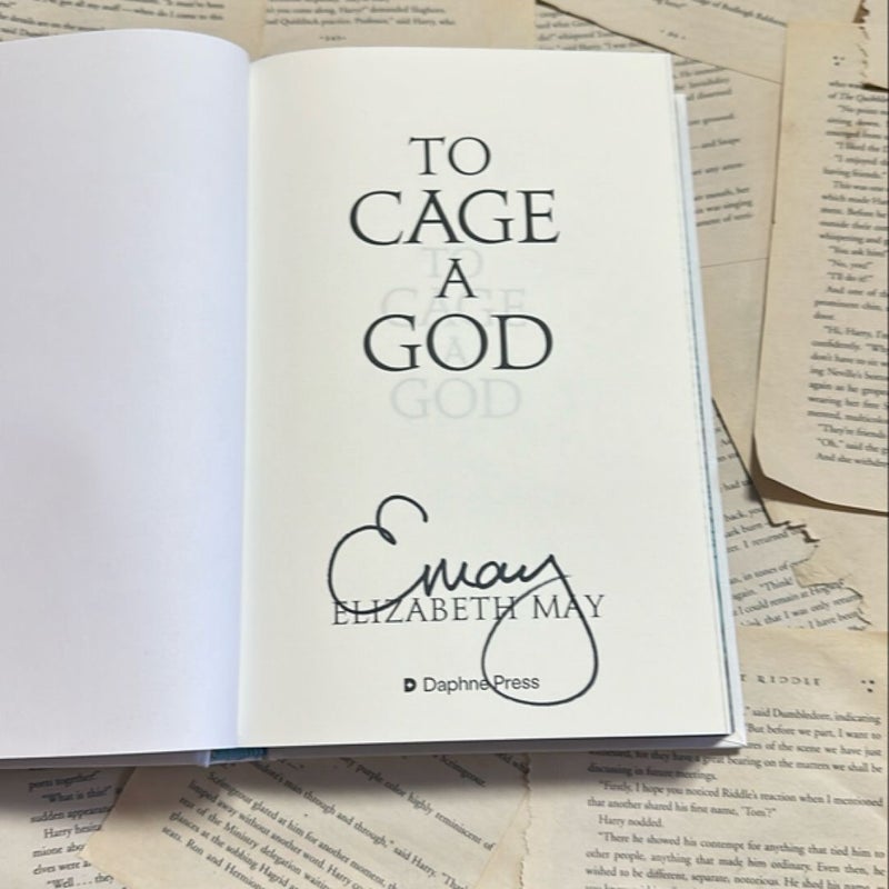 To Cage a God - ILLUMICRATE SIGNED EDITION