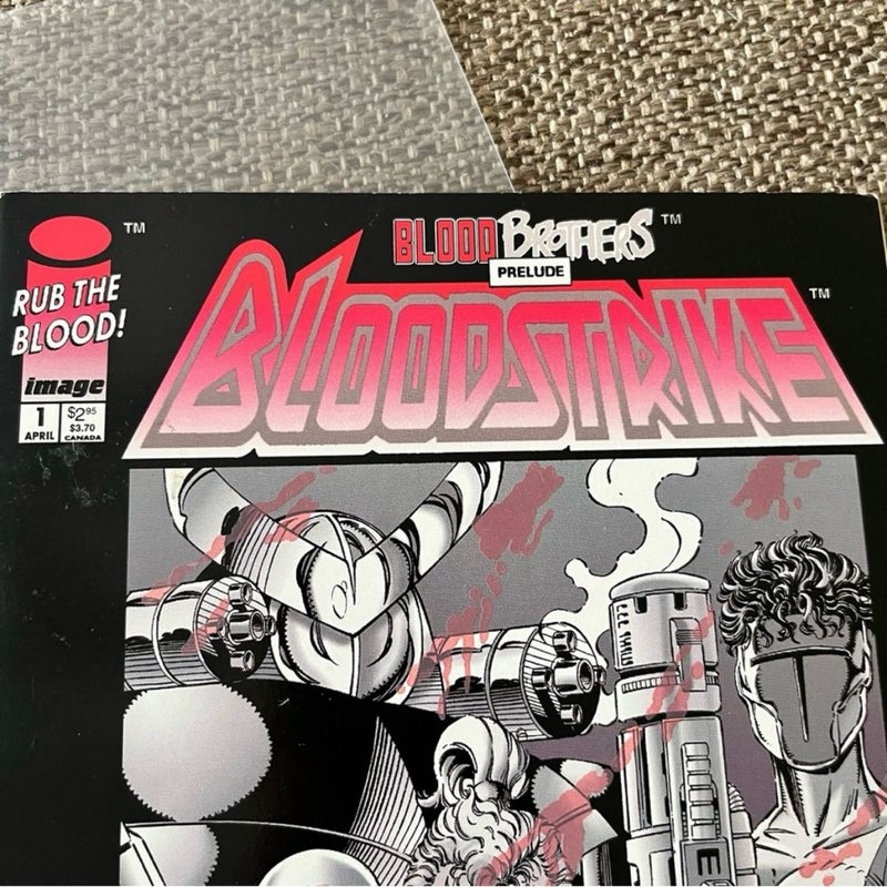 Image Comics Vintage Blood Brothers Bloodstrike Comic Book 