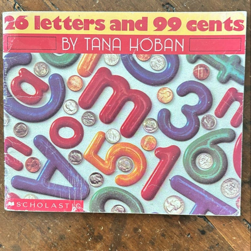 26 letters and 99 cents