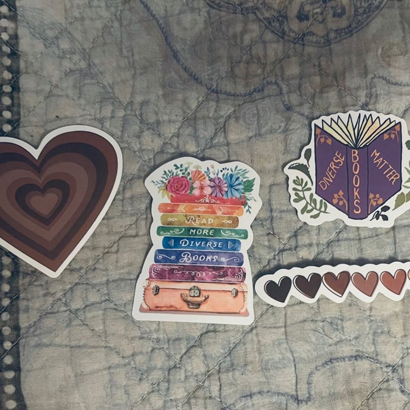 Diverse Book Bundle Sticker (4)