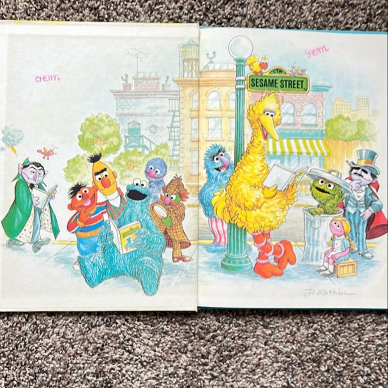 Vintage Sesame Street Library 