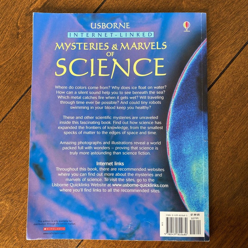 The Usborne Internet-Linked Mysteries and Marvels of Science