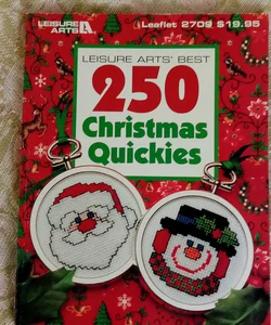Leisure Arts 250 Christmas Quickies Cross Stitch Charts