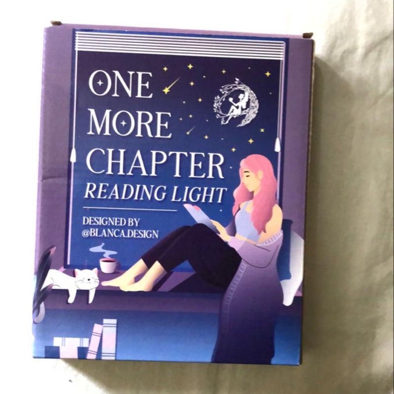 A Kiss of Iron and Fairyloot Reading Light