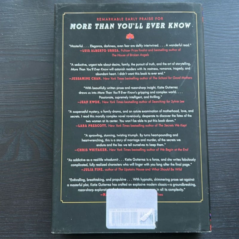 More Than You'll Ever Know