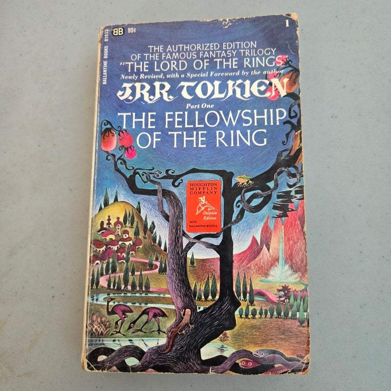 Lord of the Rings Trilogy J.R.R. Tolkien Vintage Ballantine 3 Book Box Set 1972