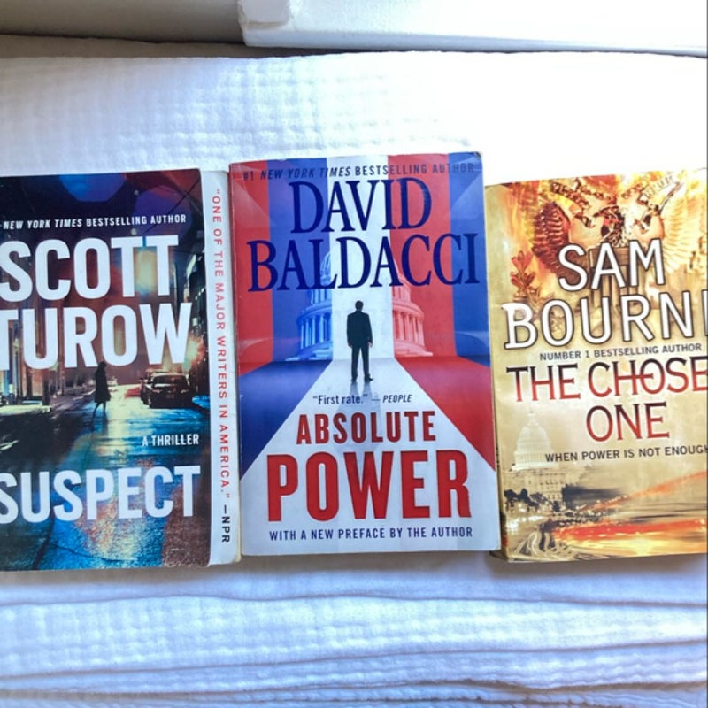 Thriller Bundle: Absolute Power, Suspect, The Chosen One