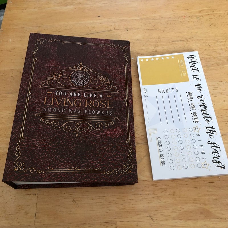 Owlcrate photo book and weekly planner