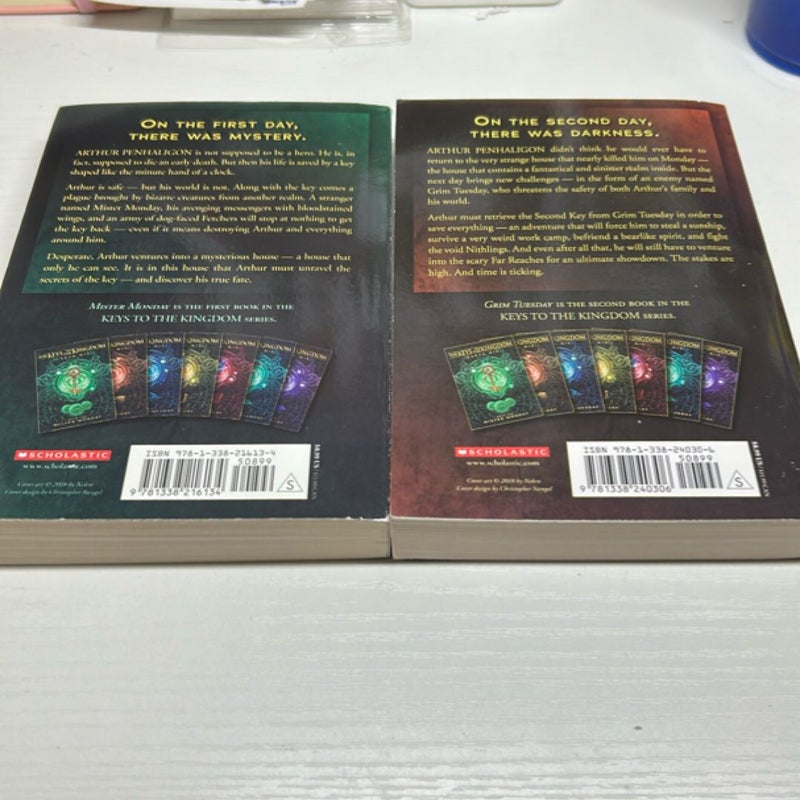 Lot of 7: The Keys to the Kingdom Series