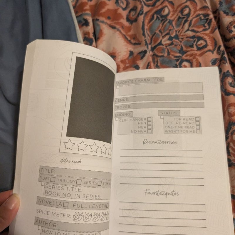 Spicy bookworm journal 