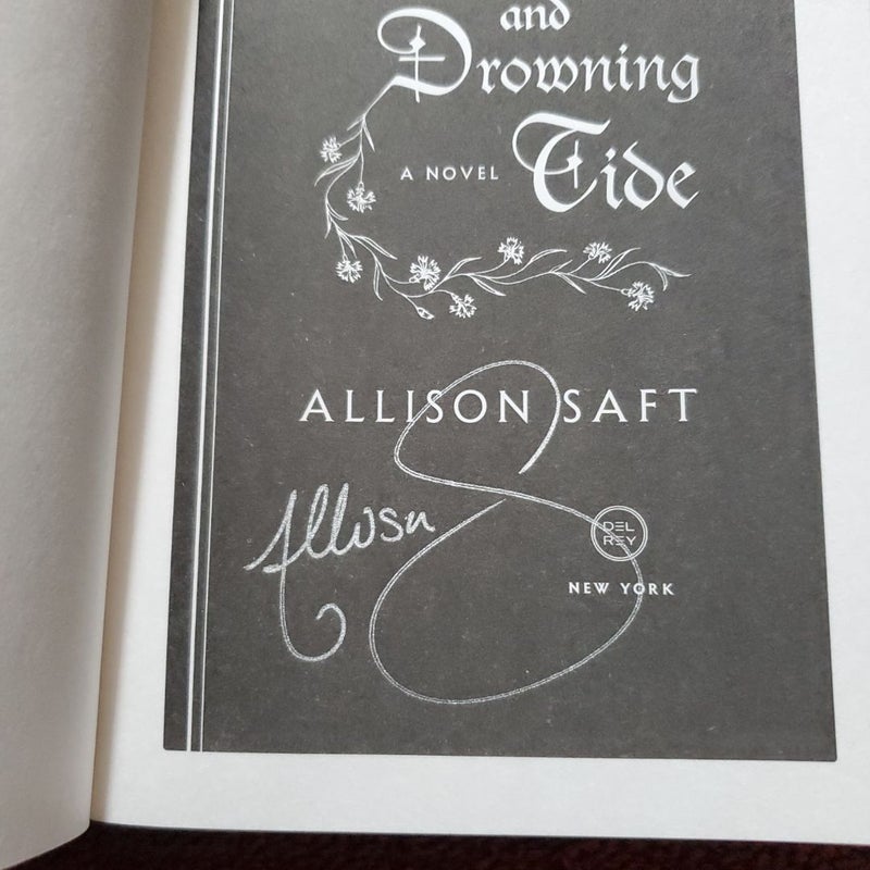 A Dark and Drowning Tide SIGNED with ALL preorder bonus items