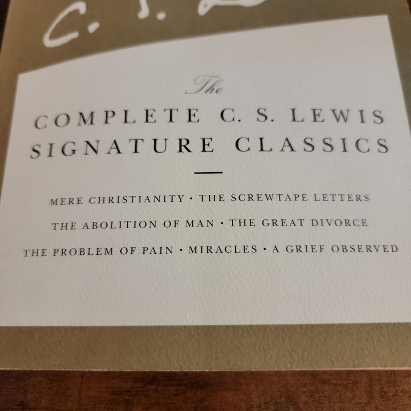 The C. S. Lewis Signature Classics