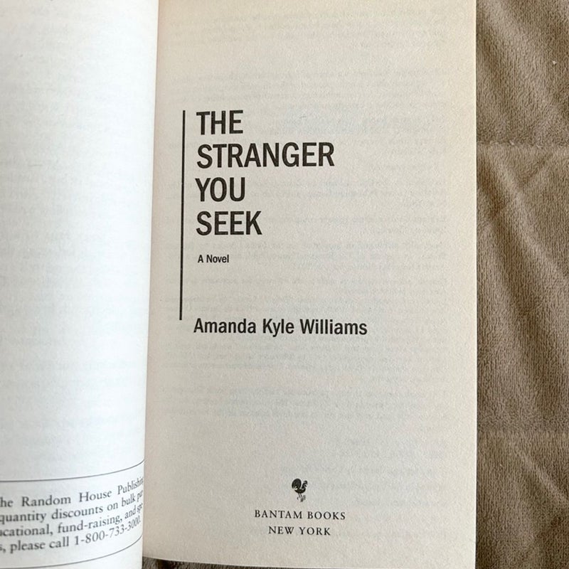 The Stranger You Seek  993