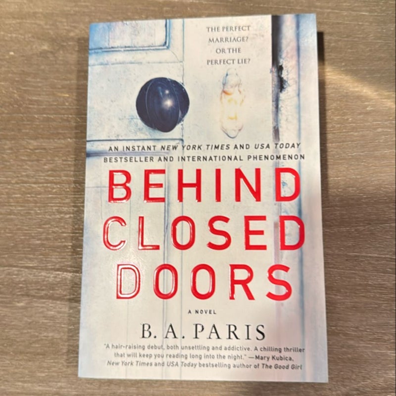 Behind Closed Doors