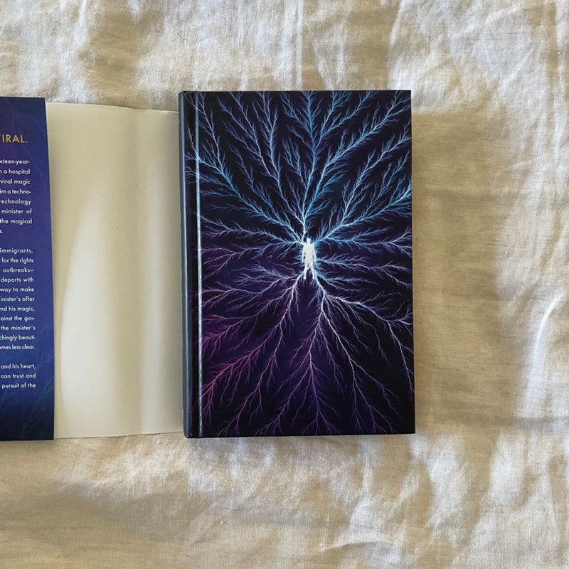 The Fever King first ed with hardcover art