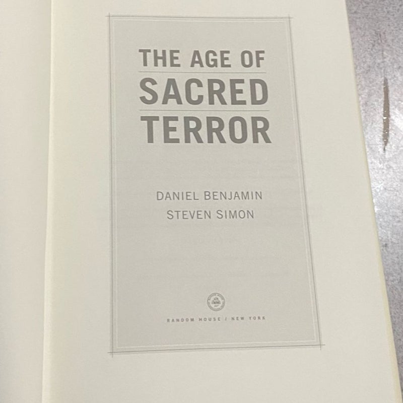 The Age of Sacred Terror