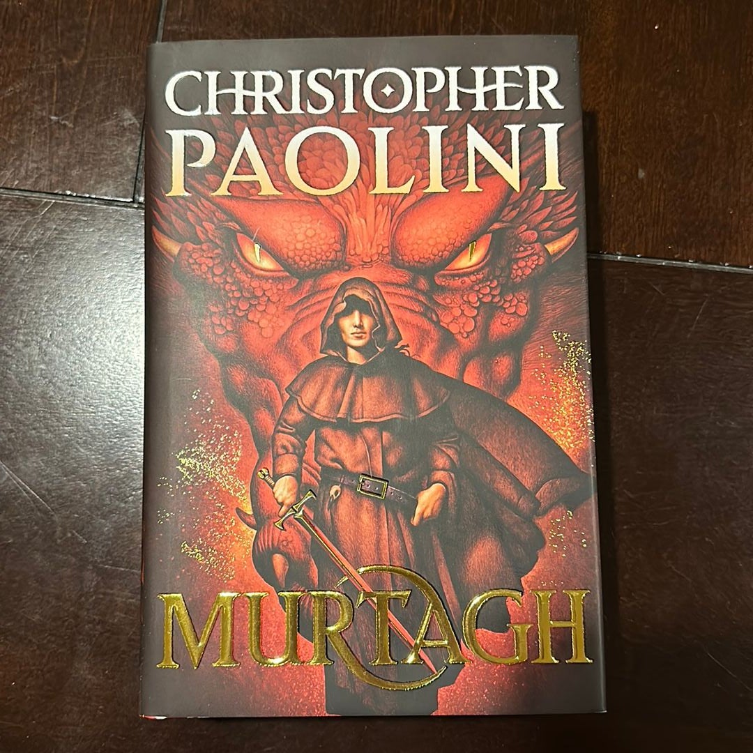 Murtagh Signed & Numbered Christopher Paolini Broken Binding Edition  Hardcover