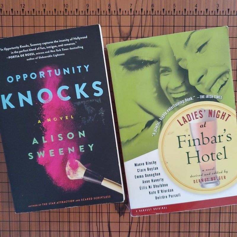 "Opportunity Knocks" and "Ladies' Night at Finbar's Hotel" (book bundle)