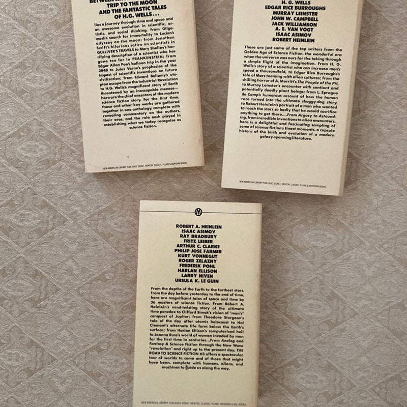 The Road to Science Fiction, James Gunn, 1979 Anthology 3 Book Set new