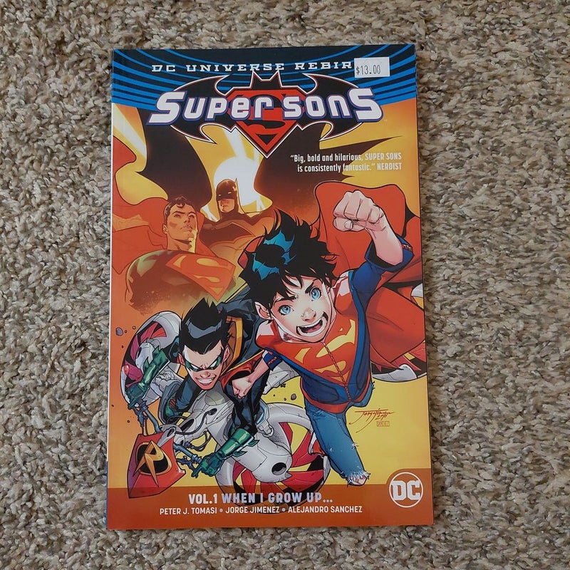 Super Sons Vol. 1: When I Grow Up (Rebirth)