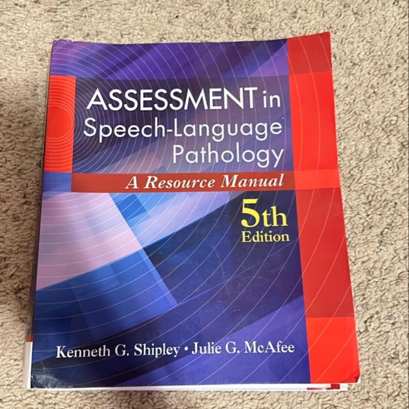 Assessment in Speech-Language Pathology