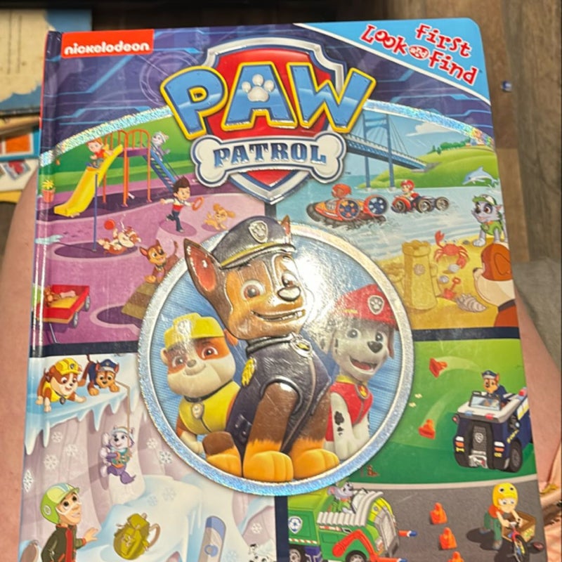 Paw patrol first look  and find