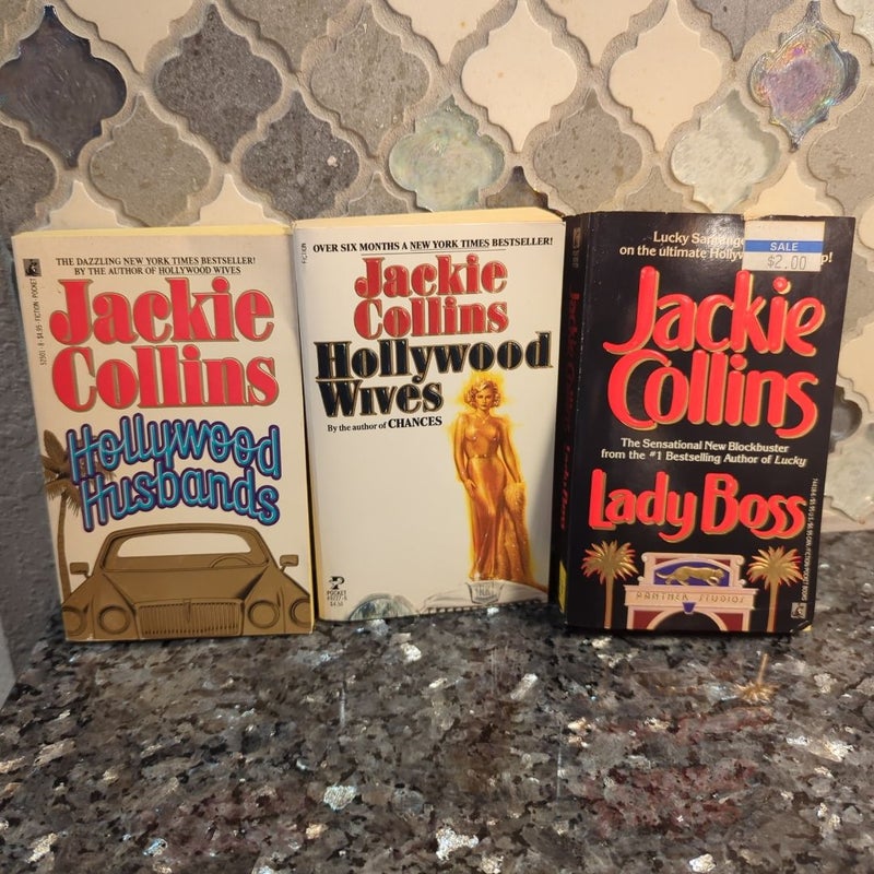 Jackie Collins bundle (First Printings)