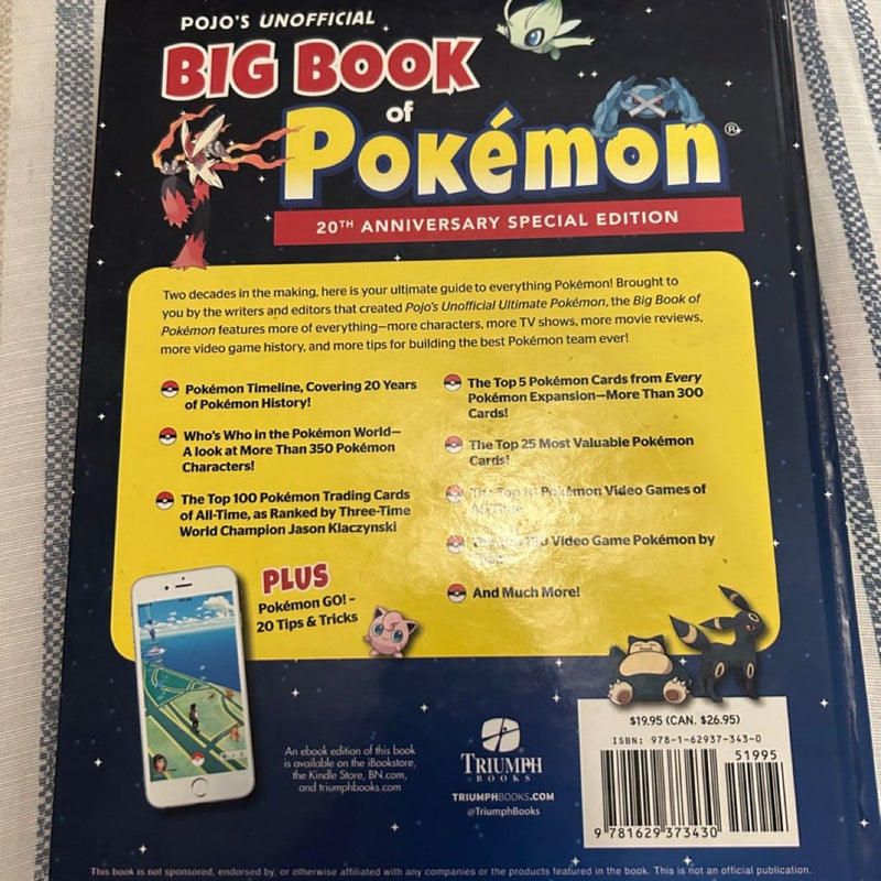 Pojo's Unofficial Big Book of Pokemon