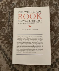 The Well-Made Book
