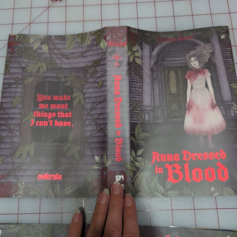 (Owlcrate) Anna Dressed in Blood DUST JACKETS ONLY