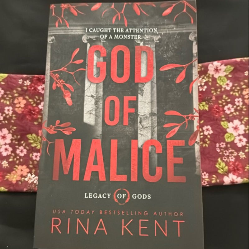 God Of Malice-New Release-sprayed edges