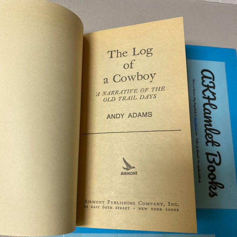 The Log of a Cowboy 