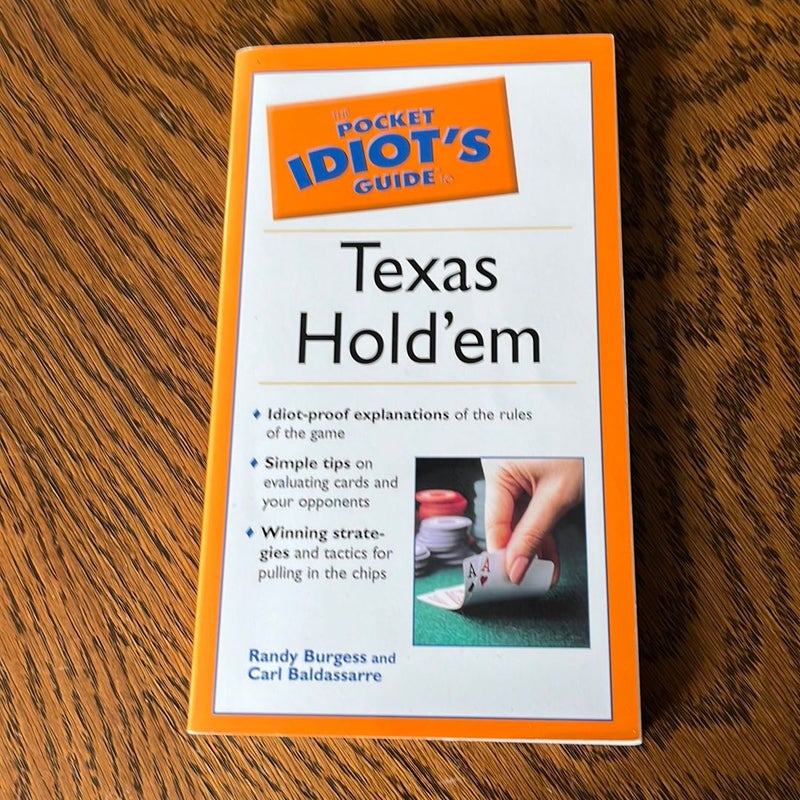 Pocket Idiot's Guide to Texas Hold'em