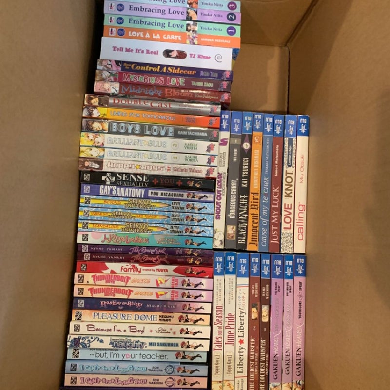  Huge yaoi/bl manga lot 