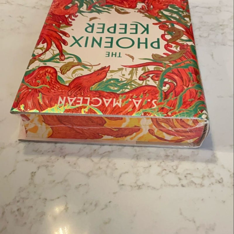 New! Signed! The Phoenix Keeper - Illumicrate Book Box