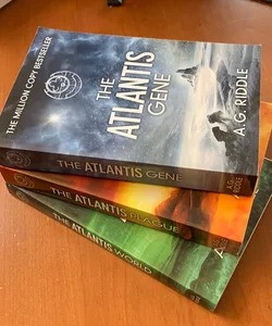 The Origin Mystery Books 1-3: The Atlantis Gene, The Atlantis Plague, The Atlantis World