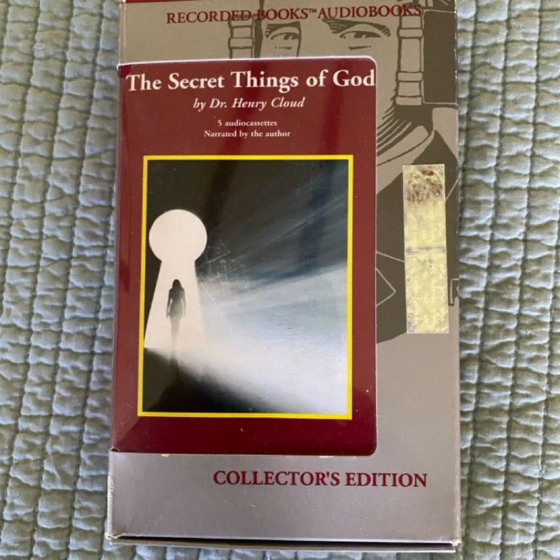 The Secret Things of God Audio Cassette Book